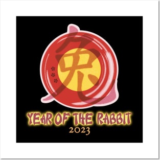 Year of the Rabbit - Chinese New Year 2023 Posters and Art